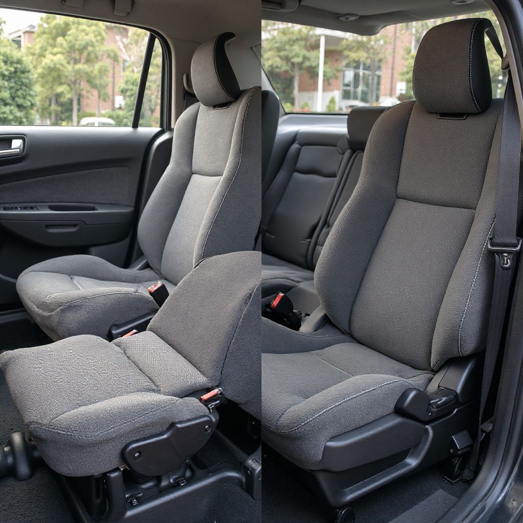 Čištění a impregnace textilních sedadel