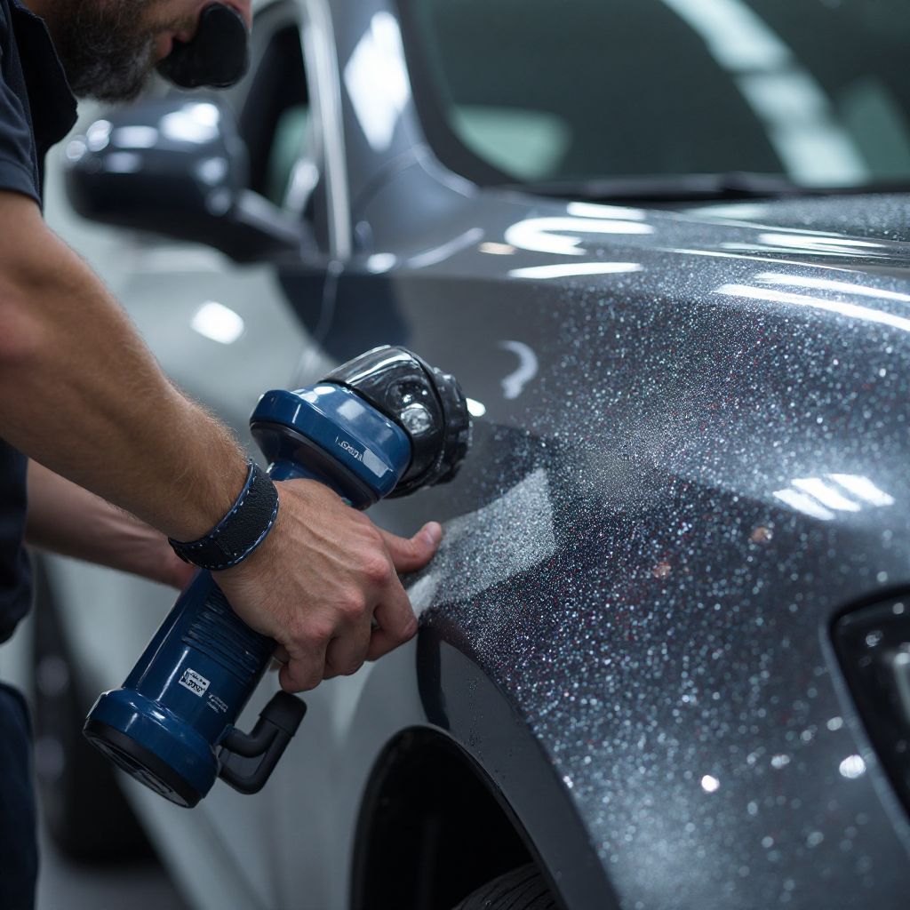 Aplikace keramické ochrany na karoserii