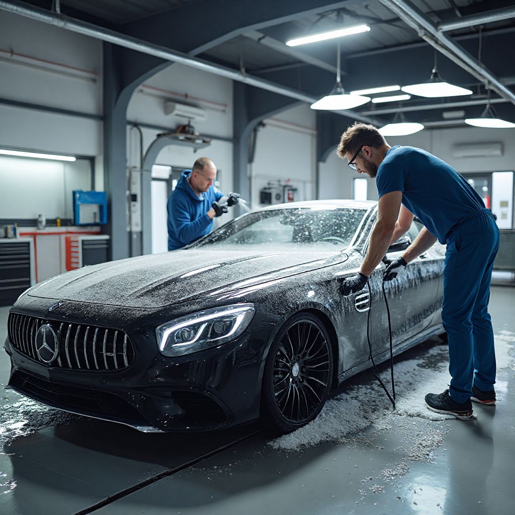 Profesionální čištění automobilů v naší moderní provozovně