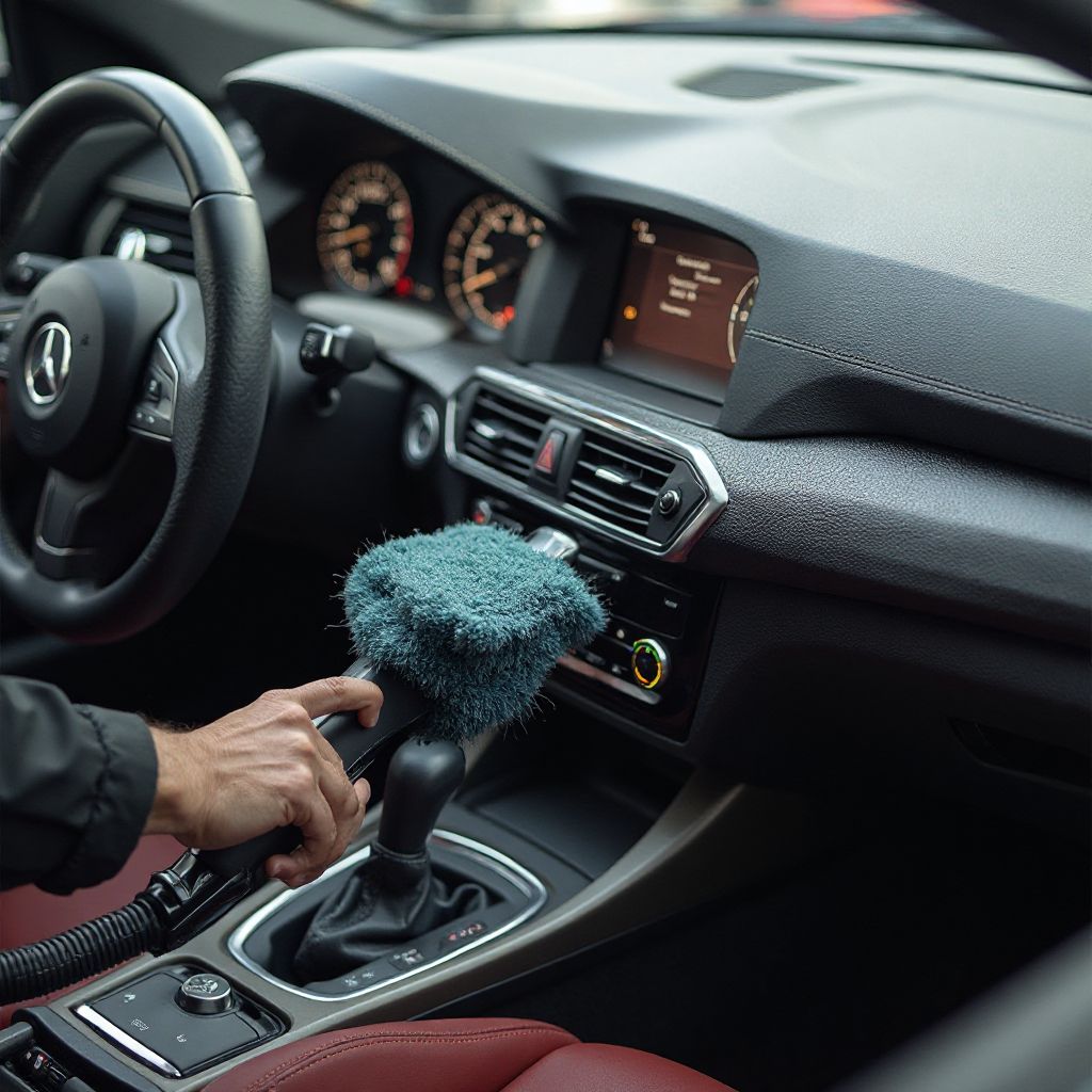Čištění interiéru vozidla