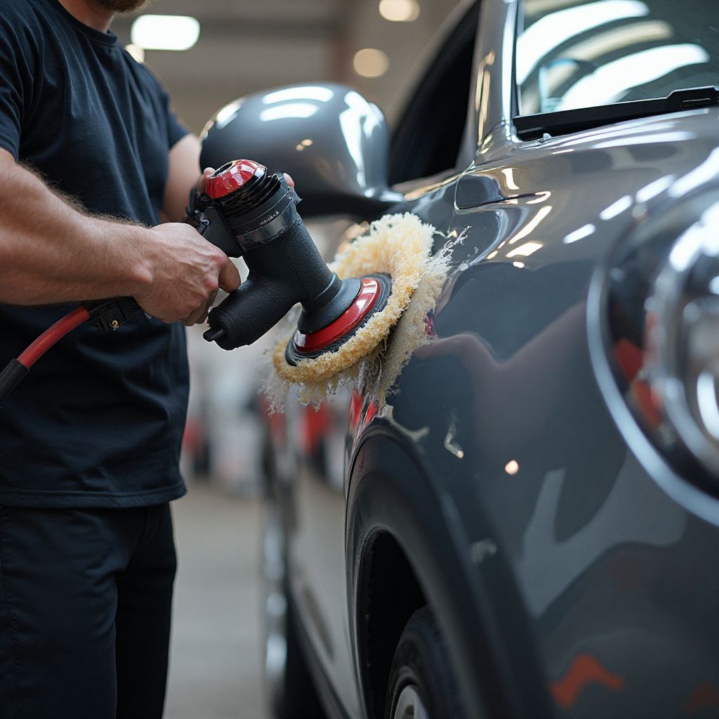 Leštění karoserie vozidla